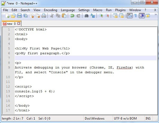 مميزات برنامج Notepad ++ للكمبيوتر